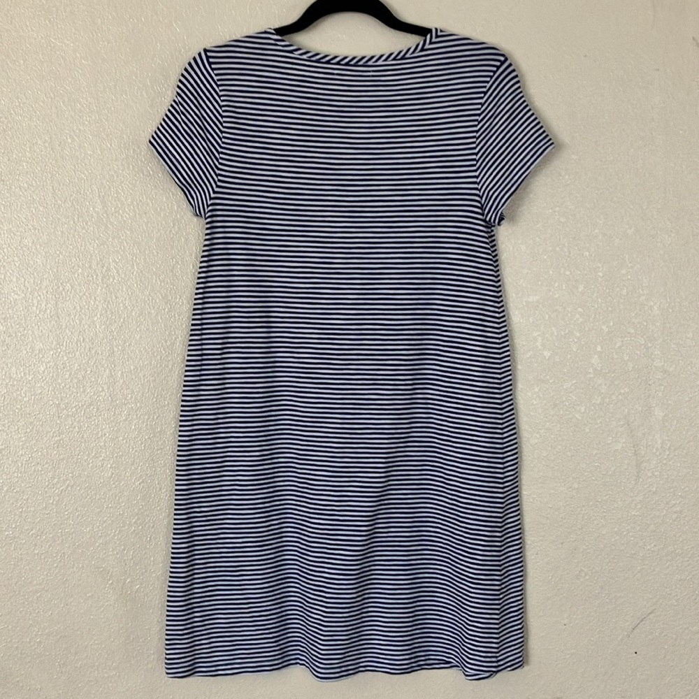 Vineyard Vines Striped Stretch Knit T Shirt Dress, XS - Picture 5 of 5